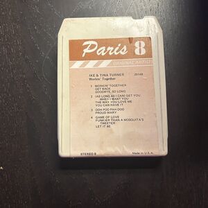 Vintage Paris 8 Ike & Tina Turner Workin' Together 25148 8 Track